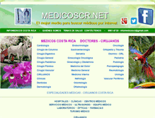 Tablet Screenshot of medicoscr.net